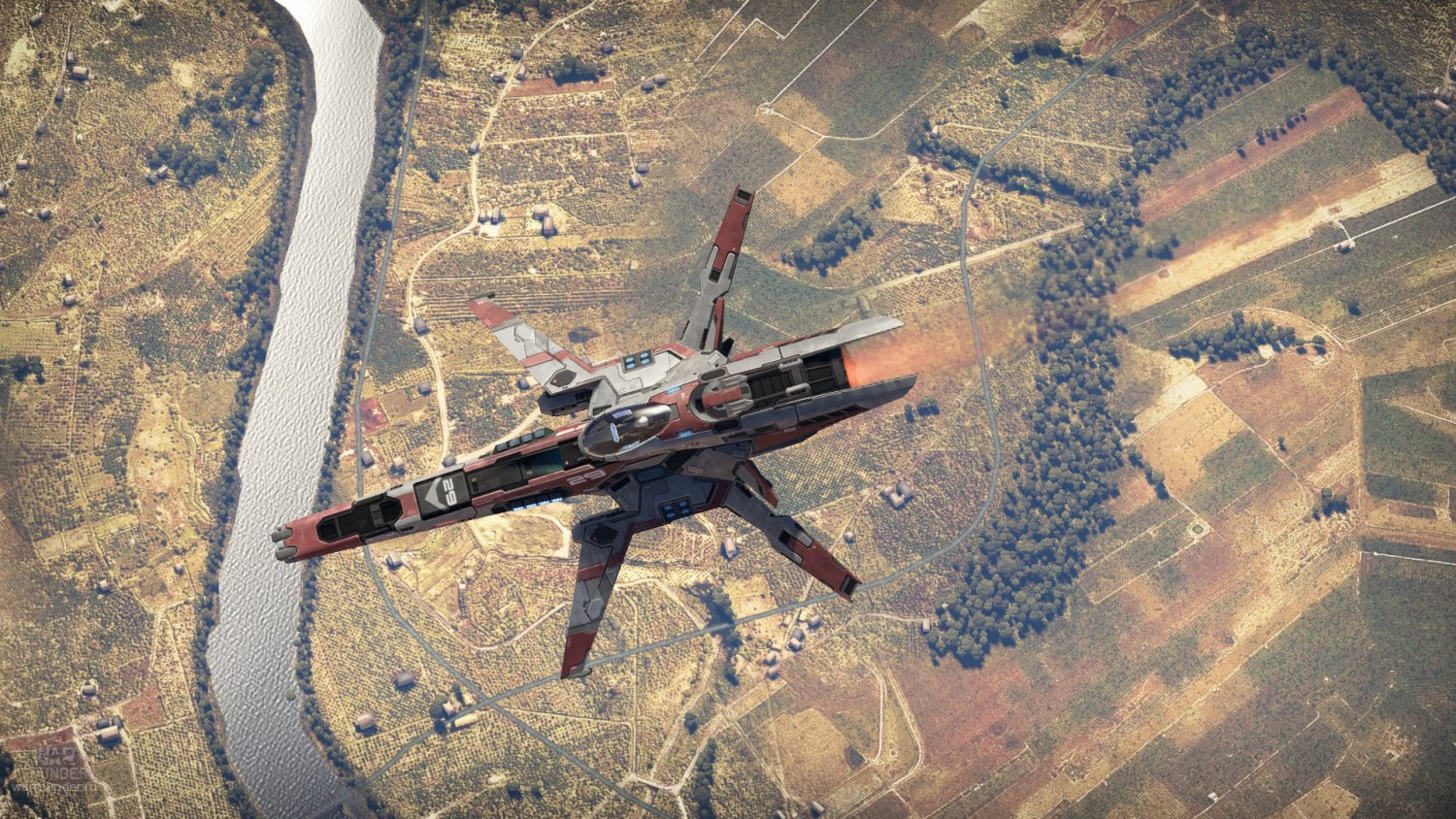X-fighter 3D Model in Fantasy Spacecraft 3DExport