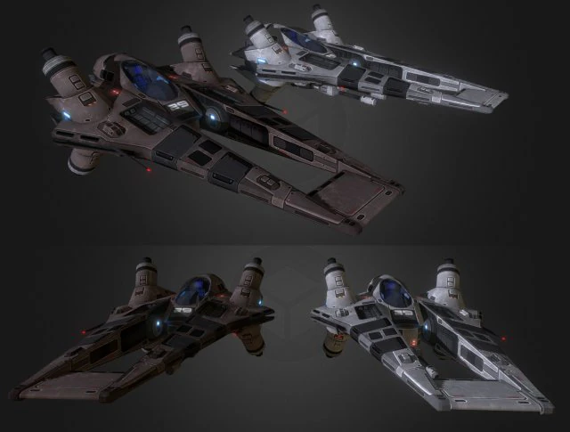 전투기 3D 모델 .c4d .max .obj .3ds .fbx .stl .blend 