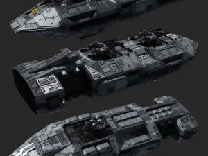 ship3pike 3D Model