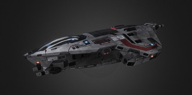 b-fighter 3D-Modell .c4d .max .obj .3ds .fbx .stl .blend 