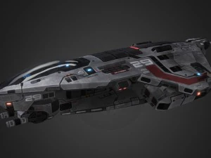 b-파이터 3D 모델