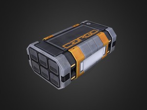cargo container 01 3D 모델