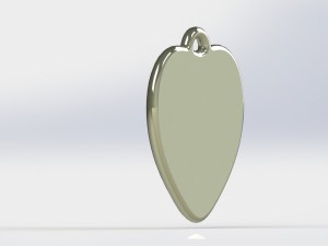 3d print heart - cross 3D Print Model