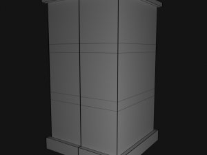 old house Model 3D