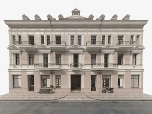 фасад 3D Модель