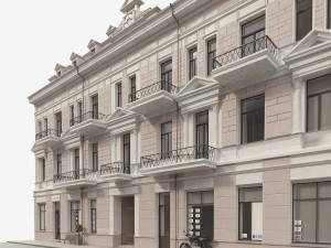 facade Modèle 3D