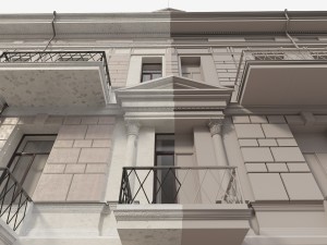 facade Modèle 3D