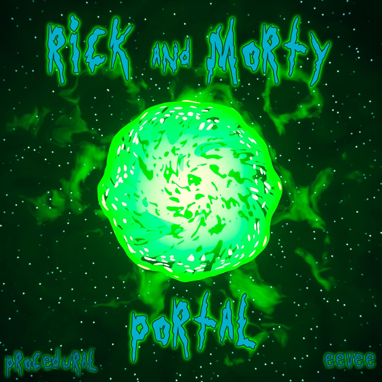 Rick & Morty 3D Portal Wallpapers 🌀