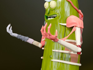 Pickle Rick Modelo 3D