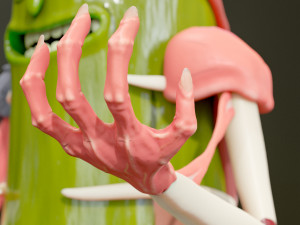 Pickle Rick Modelo 3D