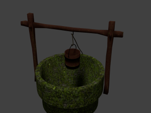 medieval well 3D Model