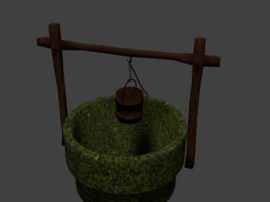 medieval well 3D Model