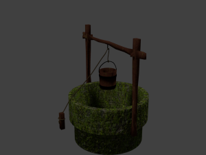 medieval well 3D Model