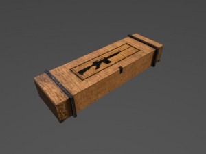 military box 3D 模型