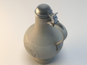 ceramic jug from still life 3D Model