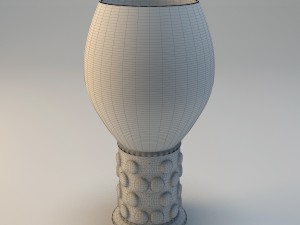 glass goblet from still life 3D Model