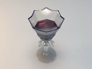 glass from still life 3D Model