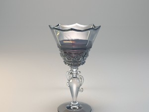 glass from still life 3D Model