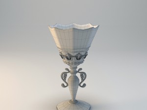 glass from still life 3D Model