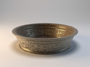 basin from still life 3D-Modell
