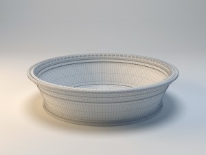 basin from still life 3D Model
