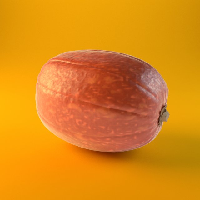pumpkin 3D 模型 .c4d .max .obj .3ds .fbx .stl .blend 