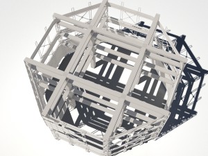 architectural structure 3D 模型