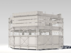 architectural structure 3D 模型
