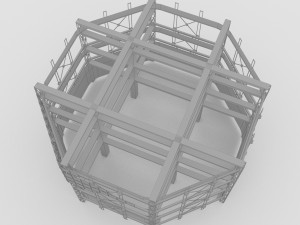 architectural structure 3D 模型