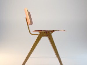 hille chair by robin day 3D Model