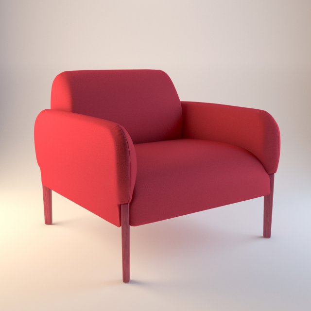 join armchair Modelo 3D .c4d .max .obj .3ds .fbx .stl .blend 