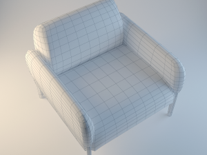 join armchair Modelo 3D