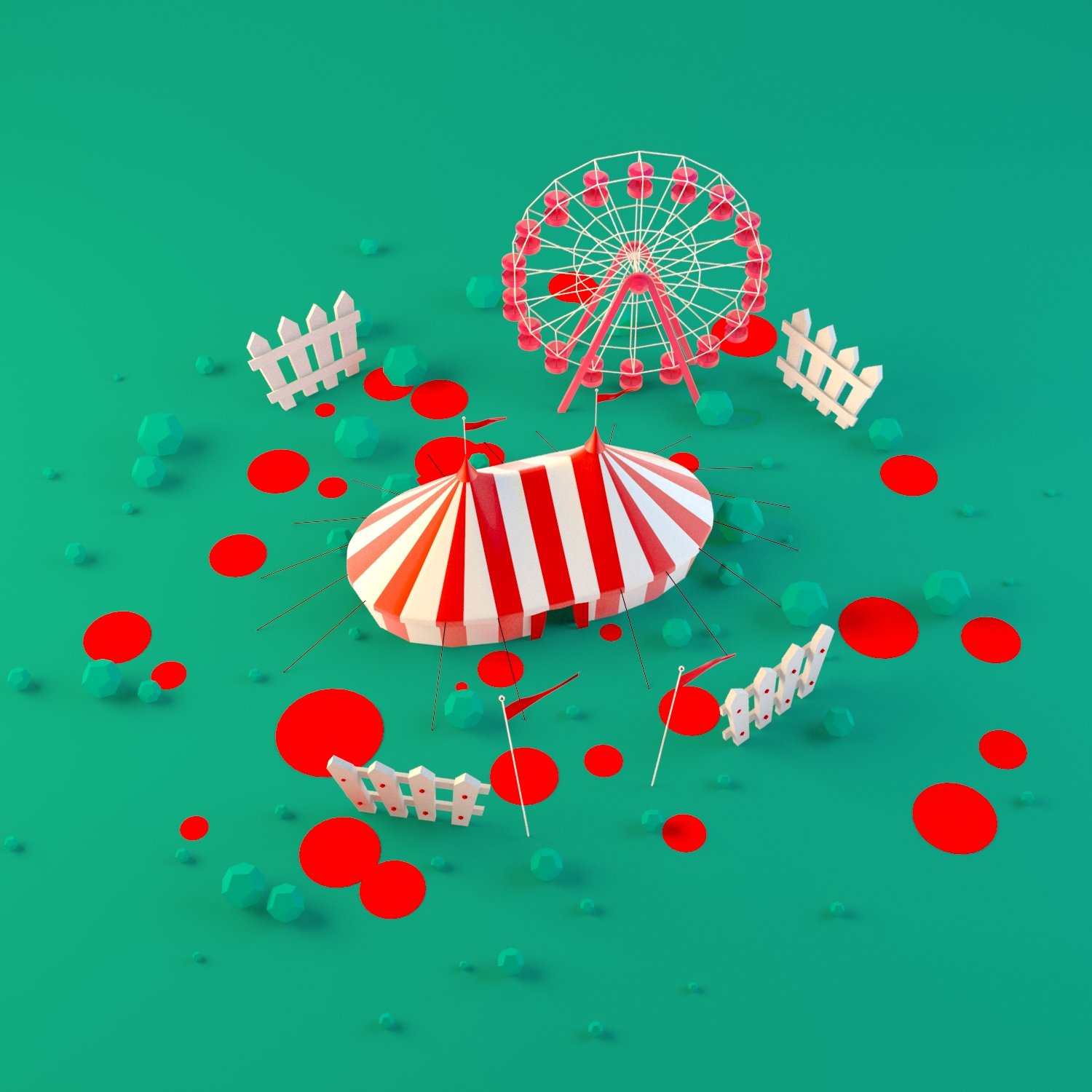 3d model circus