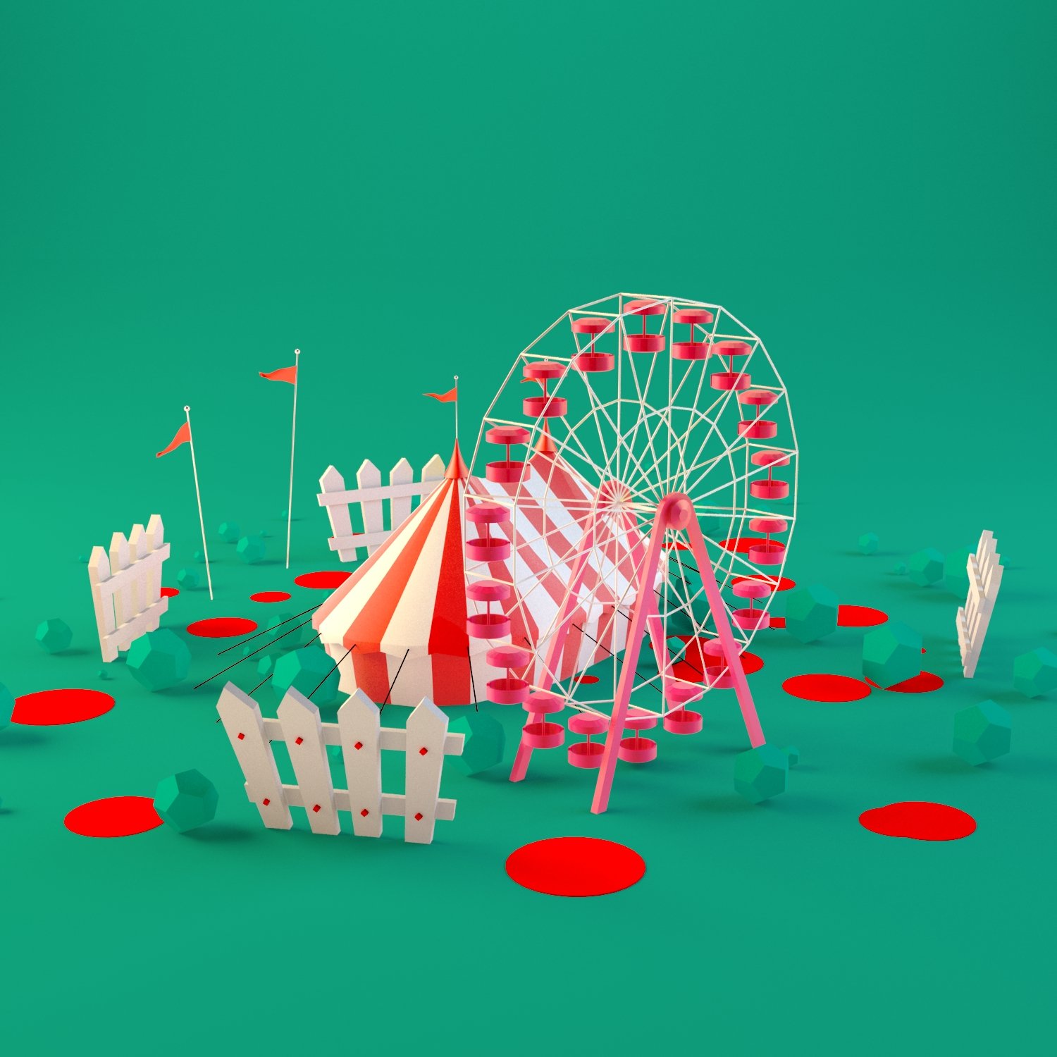 3d model circus