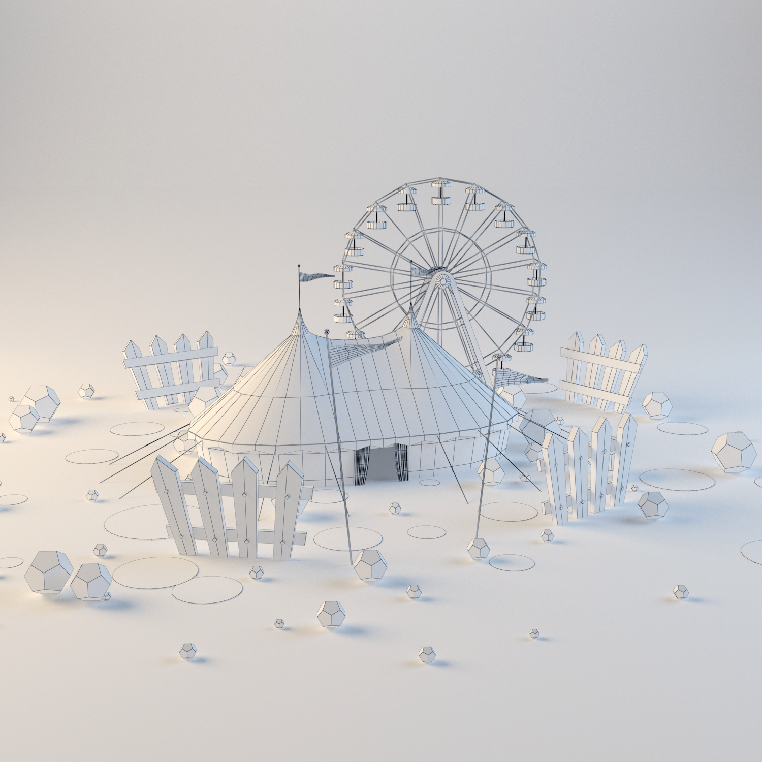 3d model circus