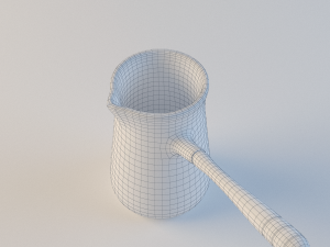 pottery coffeepot 3D Model