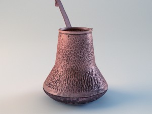 copper coffeepot 3D Модель