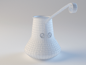 copper coffeepot 3D Модель
