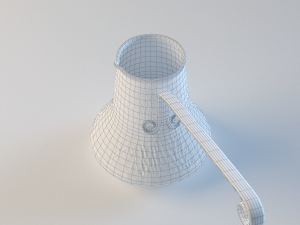 copper coffeepot 3D Модель