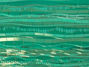 abstract wave background 3D-Modell