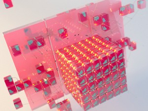 Abstract cubes 3D Model