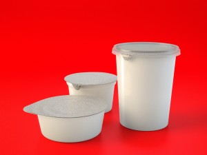 packaging for dairy products 3D Model