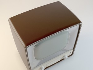 retro lamp tv Model 3D