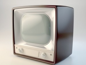 retro lamp tv Model 3D