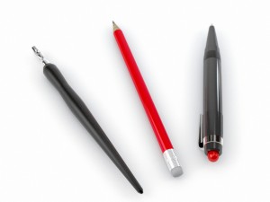 ink pen pencil and pen 3D मॉडल