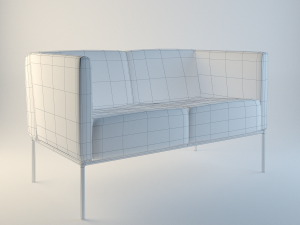 sofa add1 Modelo 3D