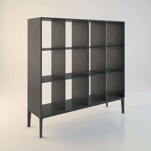 contemporary shelving 3D Model .c4d .max .obj .3ds .fbx .stl .blend 