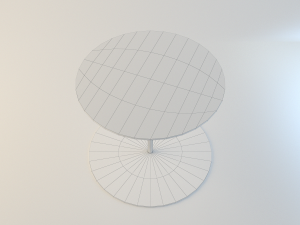 gong lux table 3D Модель