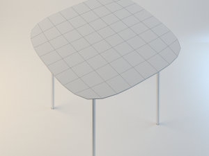 okito table Modello 3D
