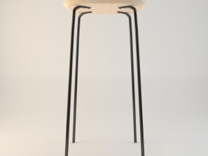 okito bar table Modèle 3D